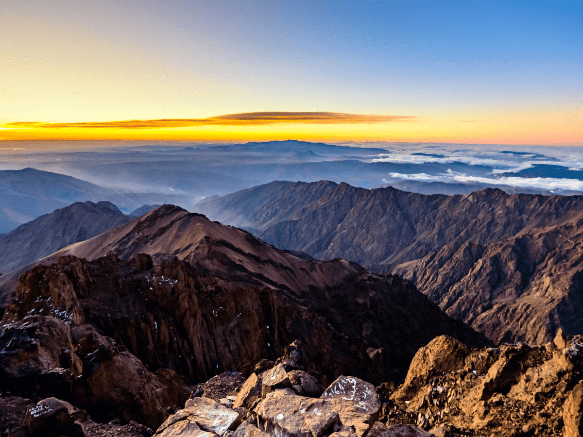 Toubkal, der Gipfel Nordafrikas