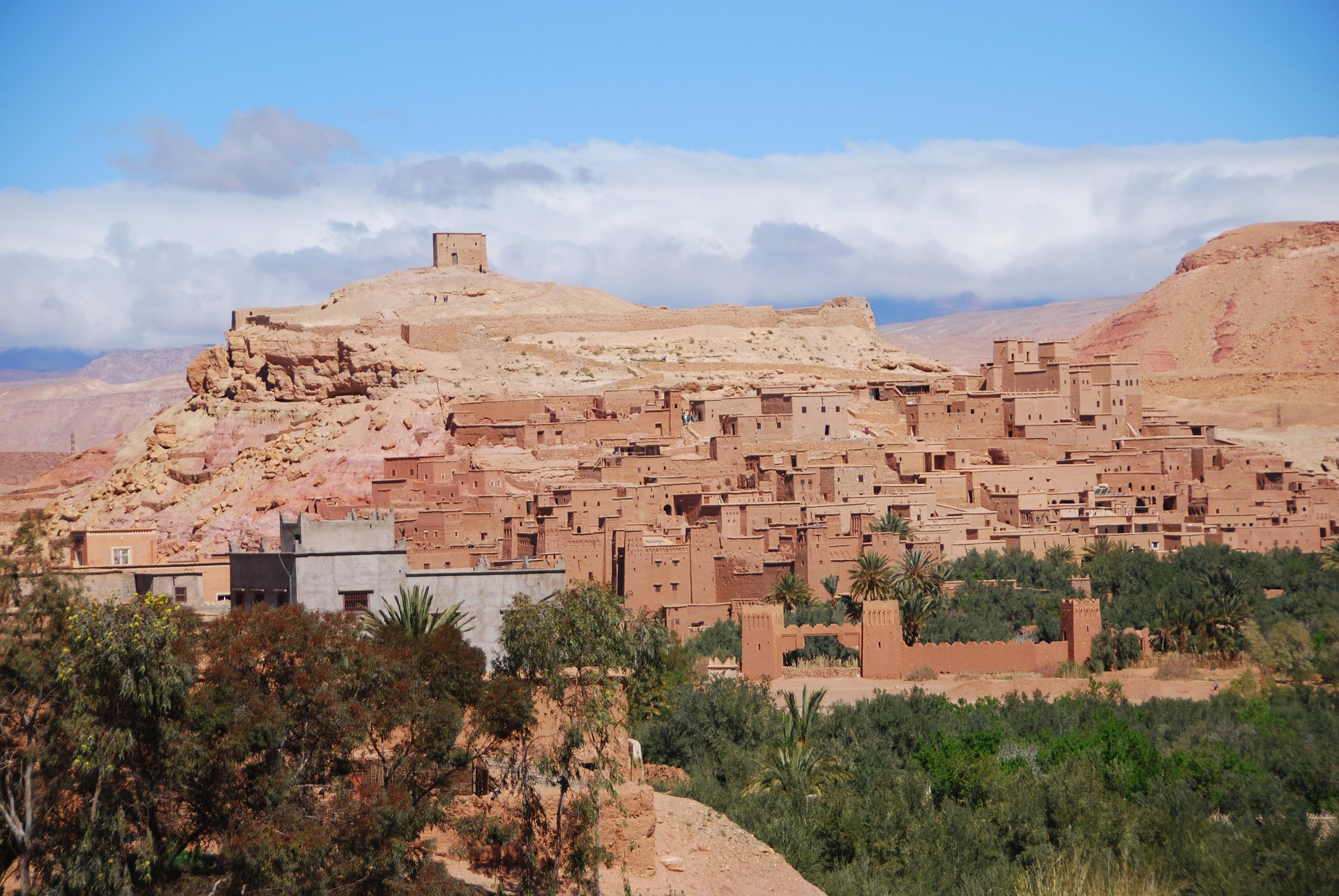 Tag 2: Marrakesch über  Aït-Ben-Haddou in das verträumte Dorf