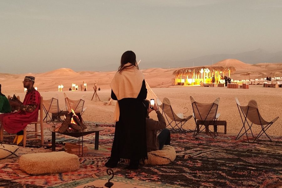 Abendzauber in der Agafay-Wüste