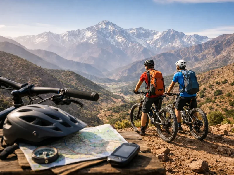 Mountainbike-Tour im Atlasgebirge planen