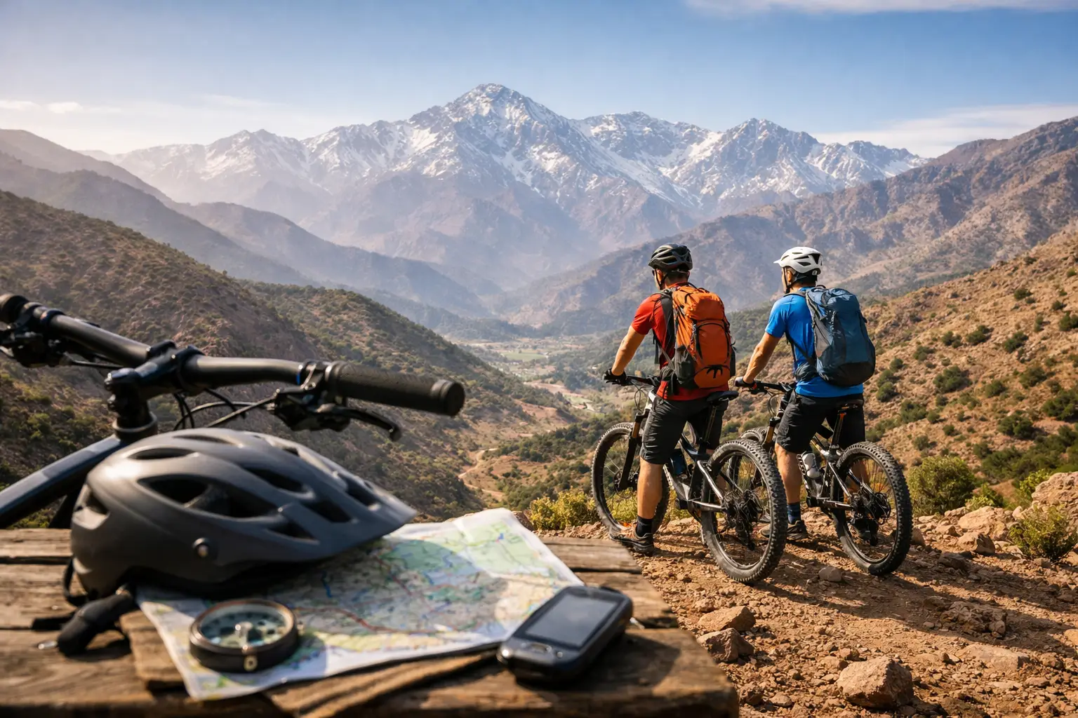 Mountainbike-Tour im Atlasgebirge planen