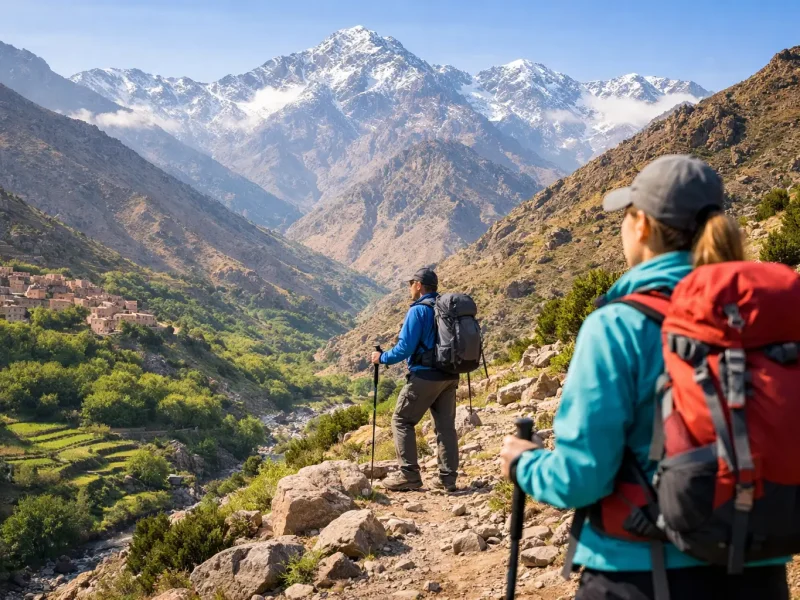 Toubkal-Nationalpark-Reiseführer für Aktive