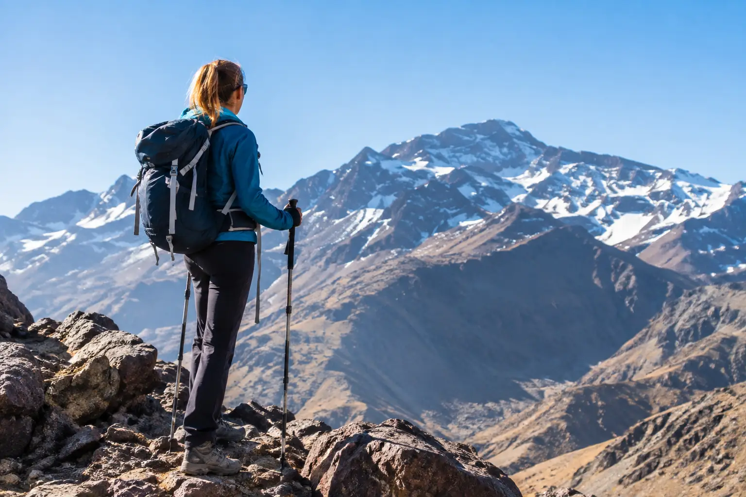 Toubkal-Besteigung gut vorbereitet zum Gipfel