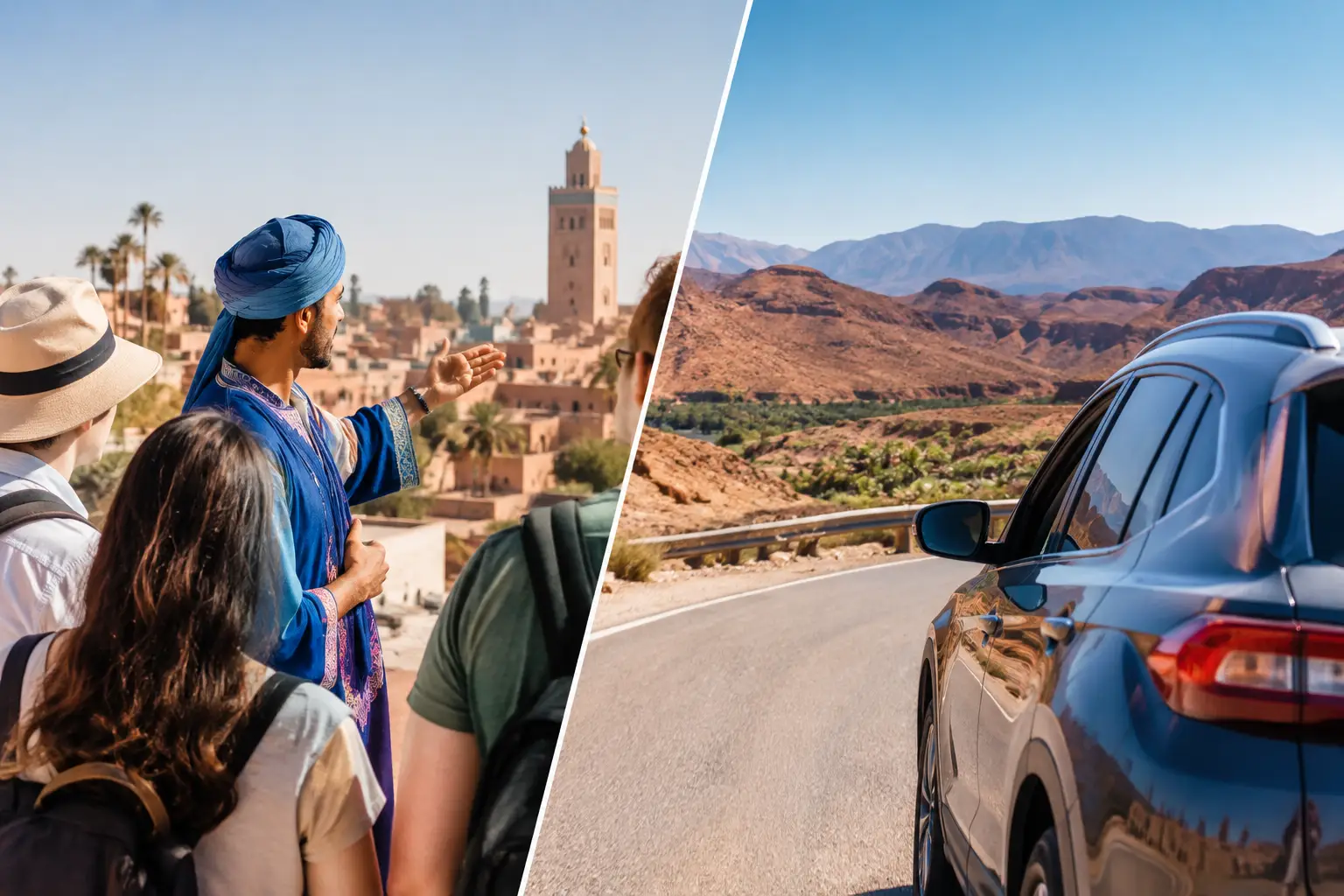 Geführte Tour oder Mietwagen in Marokko?